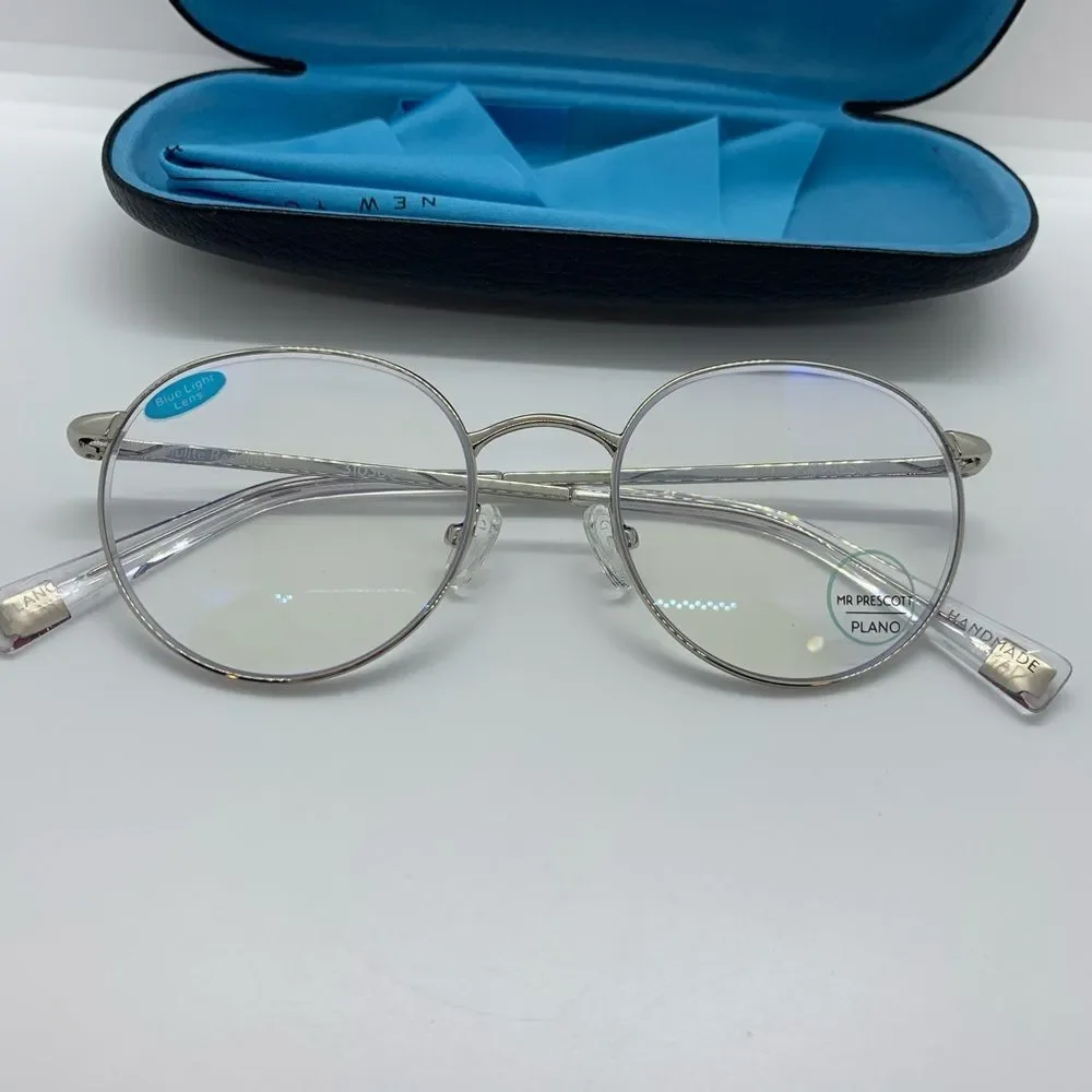 NWT SCOJO Blulite Glasses - Radcliffe - Silver